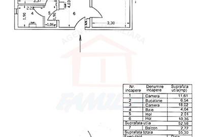 Apartament cu 2 camere decomandat, mobilat în Mazepa 1 - 17