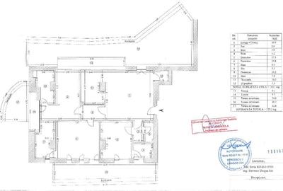 Apartament cu 3 camere în Arcul de Triumf - 21