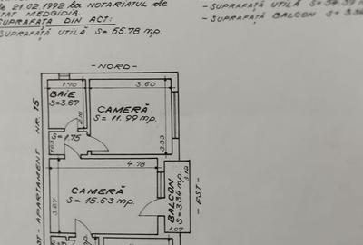 Apartament cu 3 camere decomandat în Central - 1