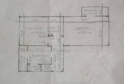 Apartament cu 2 camere decomandat în Zorilor