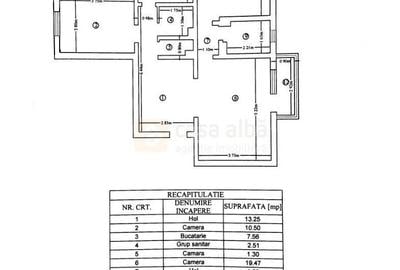 Apartament cu 3 camere decomandat, mobilat în Tătărași