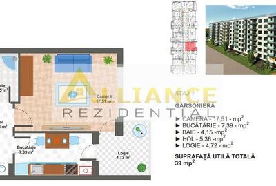 Garsonieră decomandată în Metalurgiei