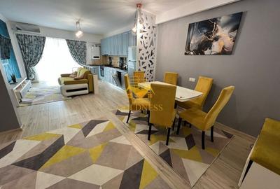 Apartament cu 2 camere semidecomandat, mobilat în Central