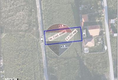 Teren de 707 mp, în Sânmartin