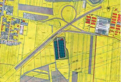 Teren Construcții extravilan de 44376 mp, în Exterior Sud - 2