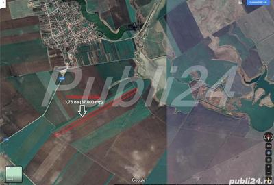 Teren de 37600 mp, în Fulga - 2