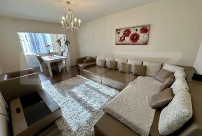 Apartament cu 4 camere decomandat, mobilat în Central