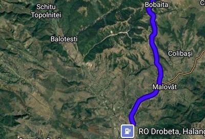 Casă cu 2 camere cu Teren 2500 Mp în Bâlvănești