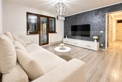 Apartament cu 3 camere semidecomandat, mobilat în Siloz