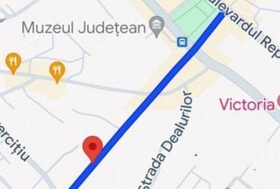 Teren de 1300 mp, în Exercițiu