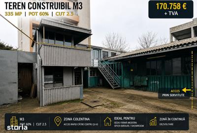 Teren de 335 mp, în Colentina