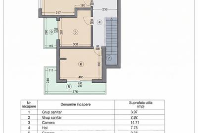 Casă individuală cu 4 camere cu Teren 170 Mp în Tunari - 8
