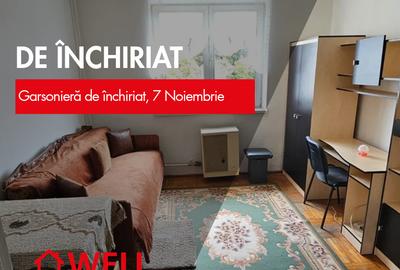 Garsonieră decomandată în 7 Noiembrie