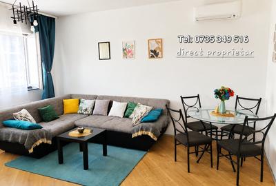 Apartament cu 2 camere decomandat, mobilat în Central