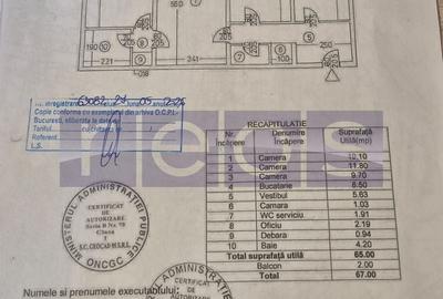 Apartament cu 3 camere semidecomandat, mobilat în Titan - 14