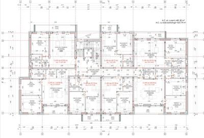 Apartament cu 3 camere decomandat în Central