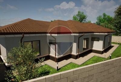 Casă individuală cu 5 camere cu Teren 800 Mp în Central
