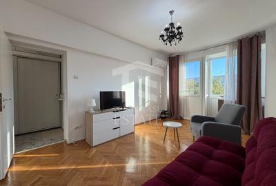 Apartament cu 2 camere circular, mobilat în Magheru