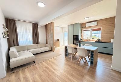 Apartament cu 2 camere decomandat, mobilat în Sânpetru