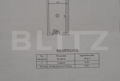 Garsonieră nedecomandată, mobilată în Bularga - 5