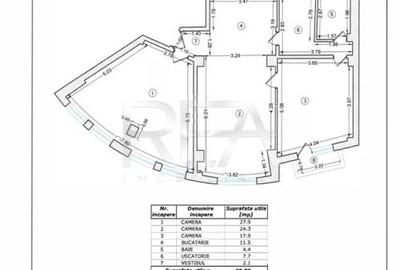 Apartament cu 3 camere semidecomandat, mobilat în Știrbei Vodă - 14