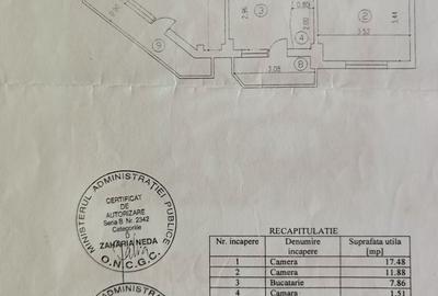 Apartament cu 2 camere decomandat în 13 Septembrie - 6