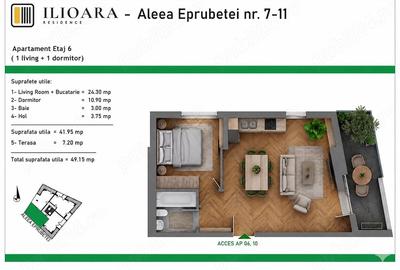 Apartament cu 2 camere decomandat în Nicolae Grigorescu - 1