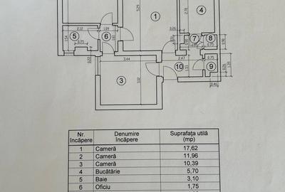 Apartament cu 3 camere în Dristor - 5