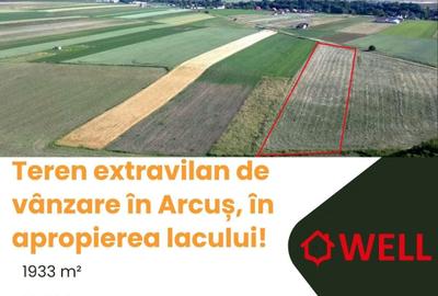 Teren extravilan de 1933 mp, în Arcuș