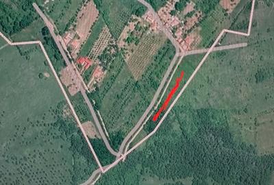 Teren de 2500 mp, în Central