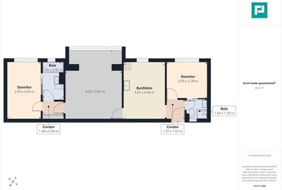 Apartament cu 3 camere semidecomandat, mobilat în Complex Studențesc - 6