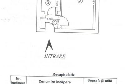 Garsonieră semidecomandată în Păcurari