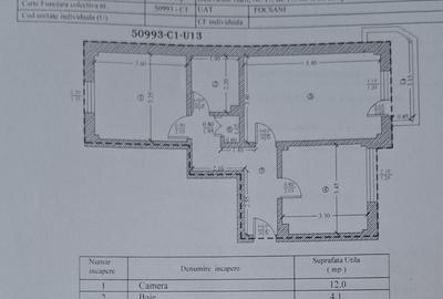 Apartament cu 2 camere decomandat în Cotești - 1
