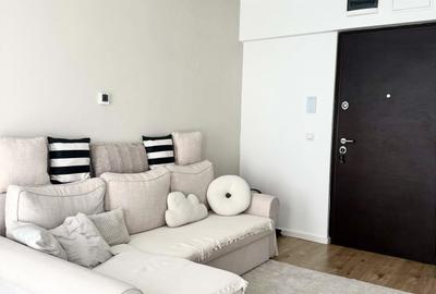 Apartament cu 2 camere semidecomandat, mobilat în Floreasca