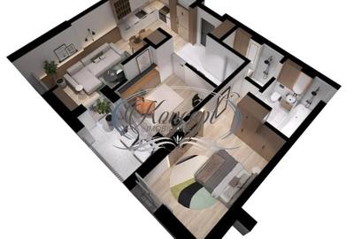 Apartament cu 3 camere semidecomandat în Florești - 13