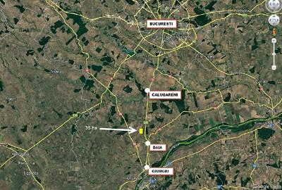 Teren de 1550 mp, în Crevedia