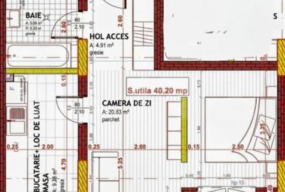 Garsonieră decomandată în Florești - 2