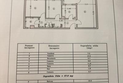Apartament cu 3 camere decomandat în Pantelimon