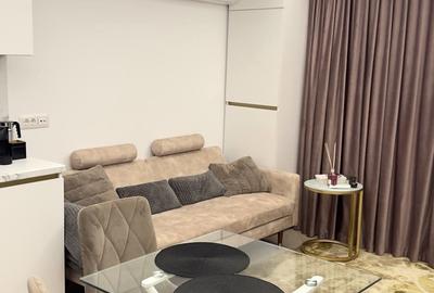 Apartament cu 2 camere semidecomandat, mobilat în Pipera