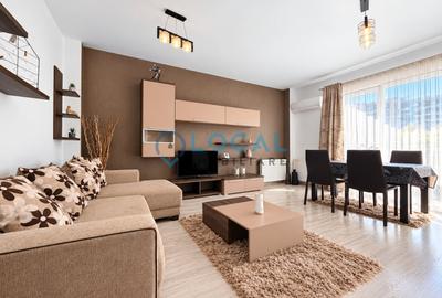 Apartament cu 2 camere semidecomandat, mobilat în Mărăști