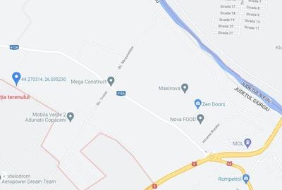 Teren de 5800 mp, în Adunații-Copăceni - 2