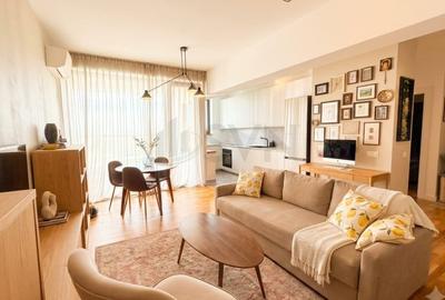 Apartament cu 2 camere decomandat, mobilat în Băneasa