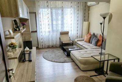 Apartament cu 2 camere decomandat, mobilat în Brâncoveanu