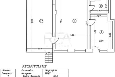 Apartament cu 2 camere semidecomandat în Matei Voievod - 10