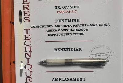 Teren de 1050 mp, în Corbii Mari