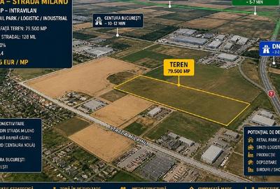 Teren Construcții intravilan de 79500 mp, în Nord - 3