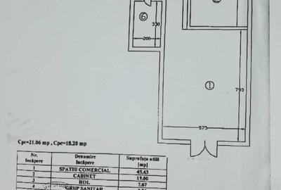 Spațiu comercial, de 83 mp, în Ultracentral