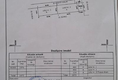 Teren de 460 mp, în Bradu