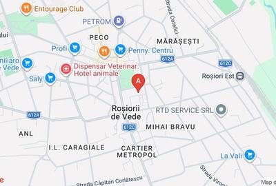 Apartament cu 2 camere decomandat, mobilat în Central