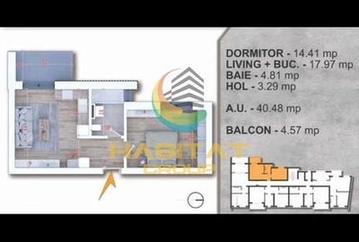Apartament cu 2 camere decomandat în Calea Călărașilor - 2